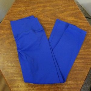 Blue Abs2B fitness Capri leggings
